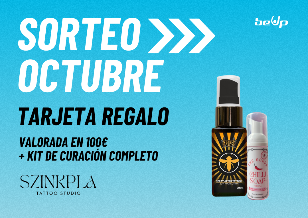 ¡SORTEO 100€ PARA TATUARTE!